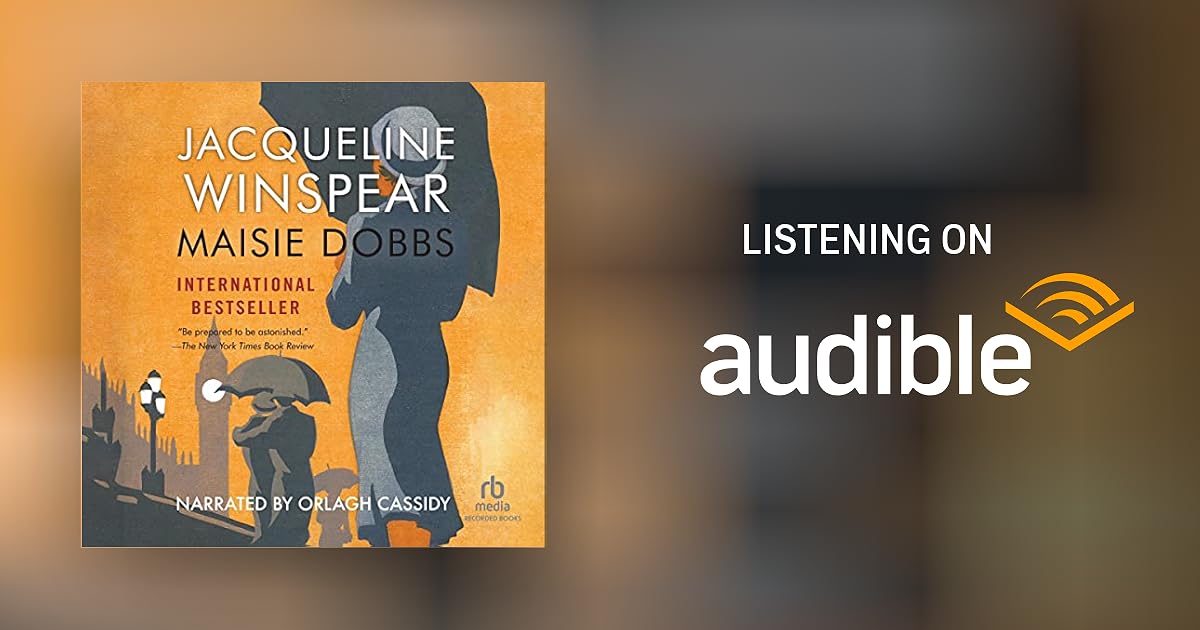 Maisie Dobbs Audiobook by Jacqueline Winspear